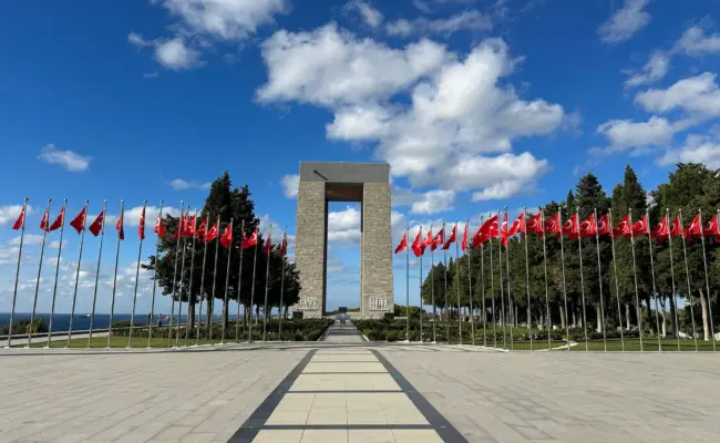 Çanakkale Martyrs Memorial, Gallipoli private tour from Istanbul