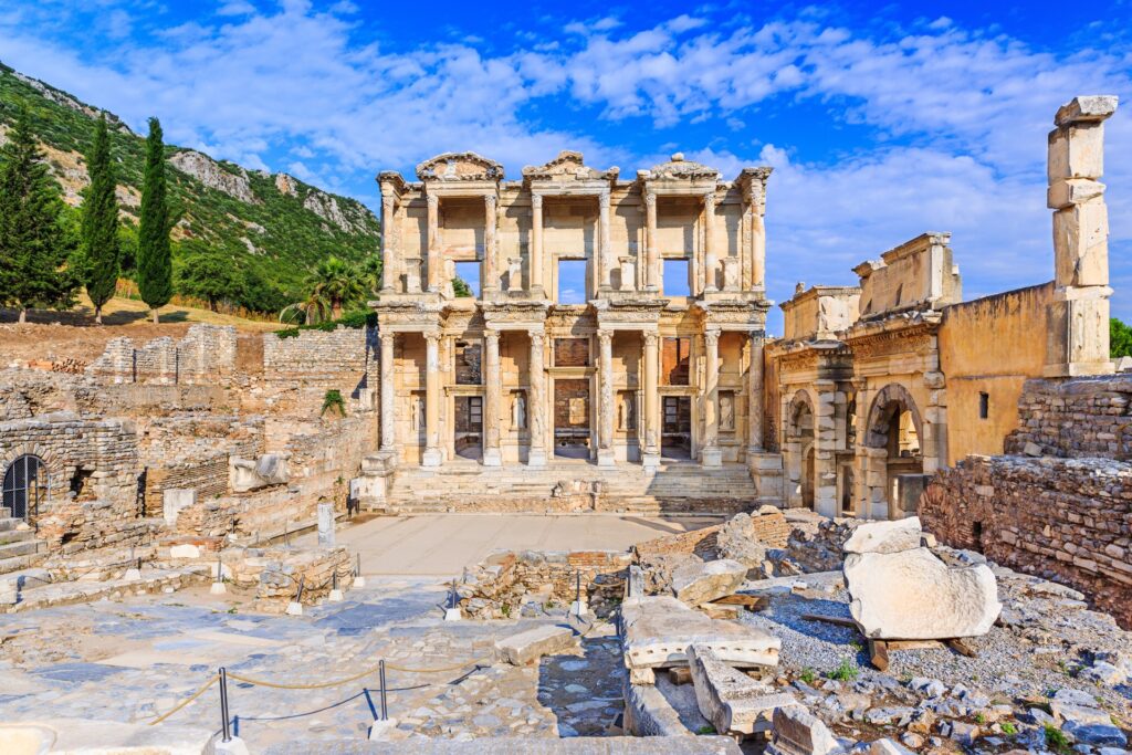 Library of Celsus at Ephesus ancient city, Turkey