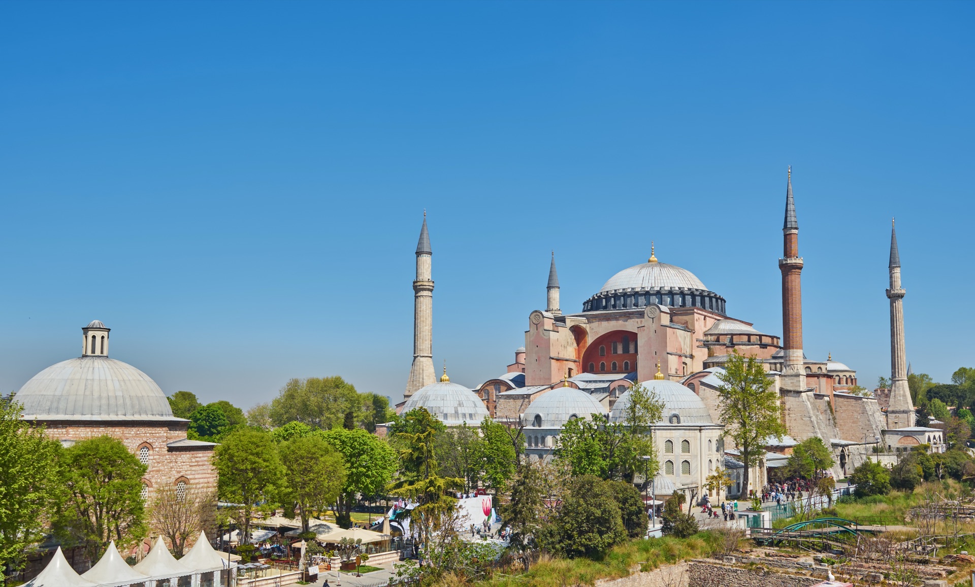Haghia sophia in istanbul turkey