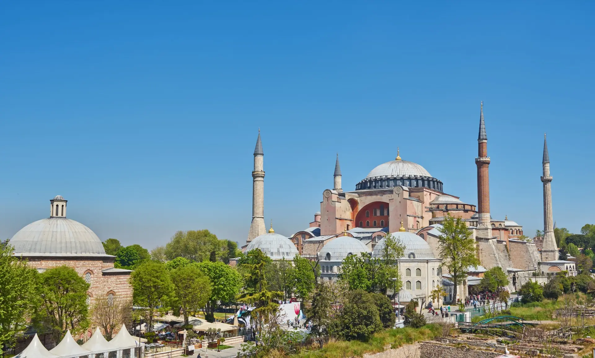 Haghia sophia in istanbul turkey